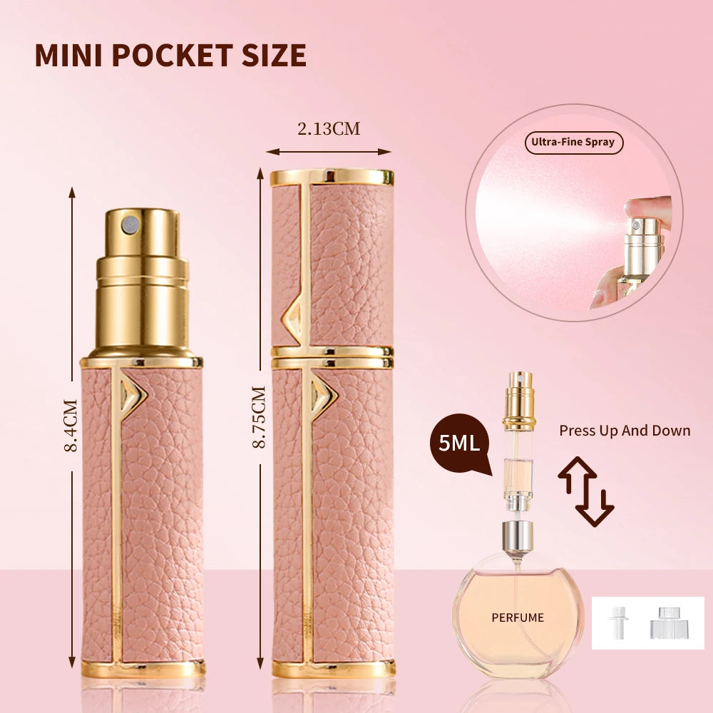 Eskal Leather material Refillable Perfume