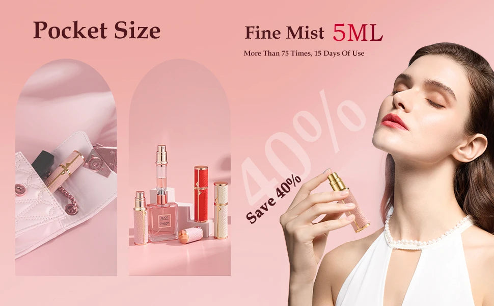 Eskal Leather material Refillable Perfume